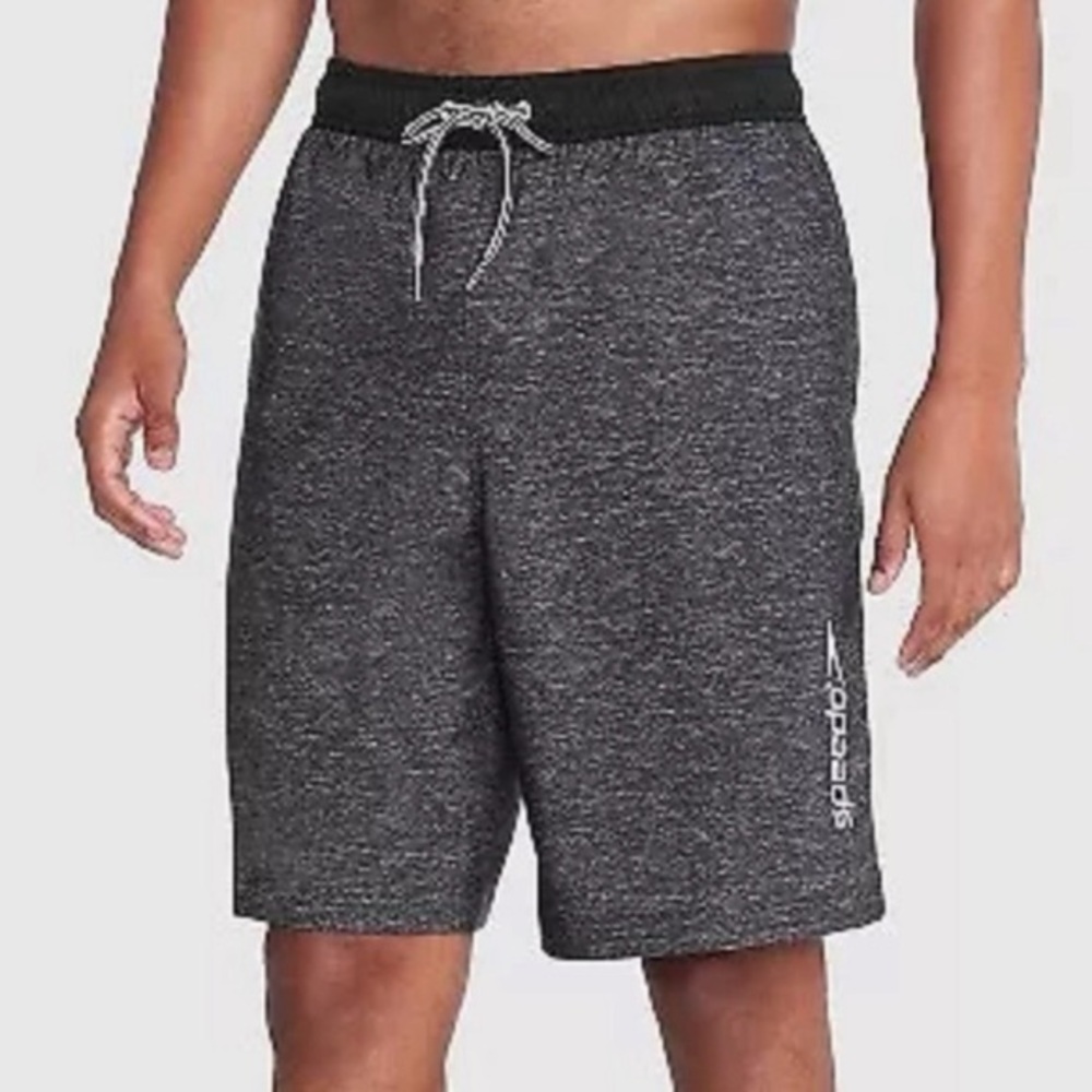 Speedo Men's Charcoal Athletic/Swimming Shorts XL